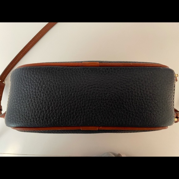Dooney and Bourke Navy Pebble Leather Crossbody - Picture 6 of 9